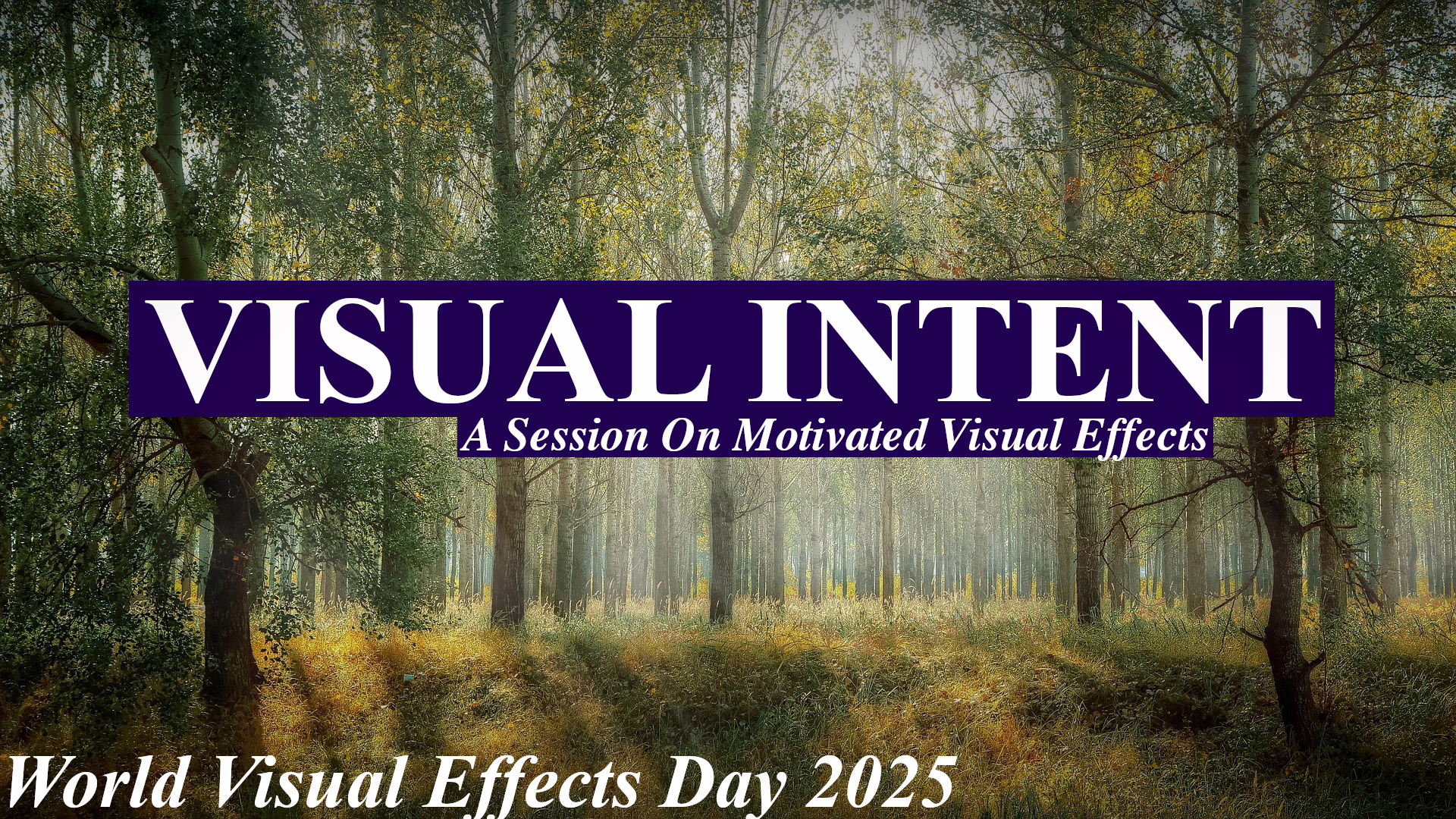 Motivated Effects – World Visual Effects Day Talk 2025 (Audio)