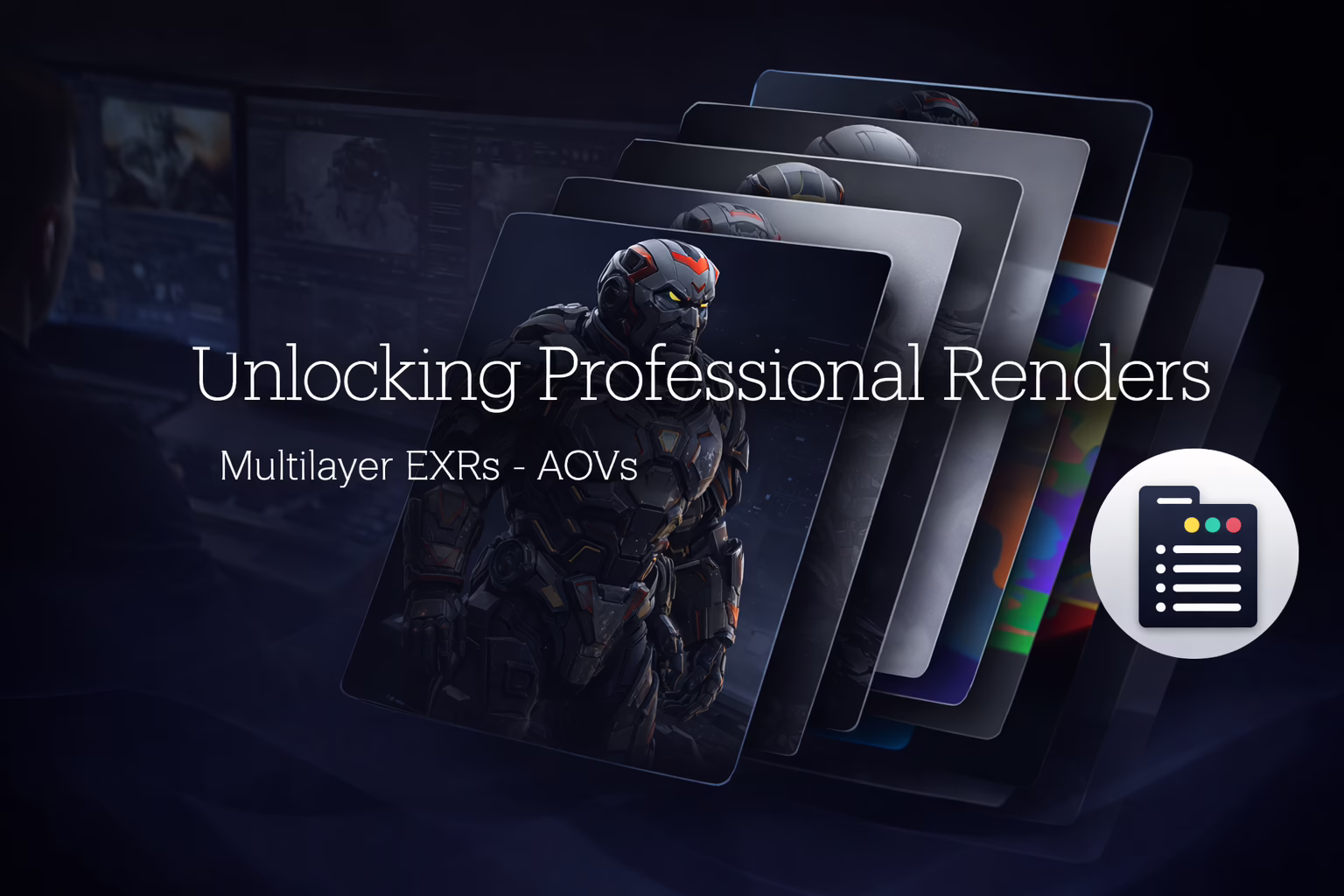 Unlocking Professional Renders – EXRs and AOVs (Slideshow Only)